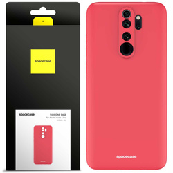 Spacecase Silicone Case Redmi Note 8 Pro red