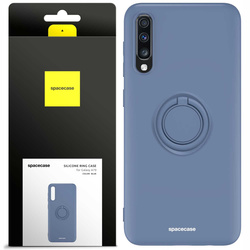 Spacecase Silicone Ring Galaxy A70 blue