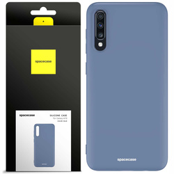 Spacecase Silicone Case Galaxy A70 blue