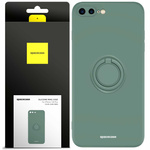 Spacecase Silicone Ring iPhone 7/8 Plus dark green