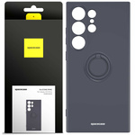 Spacecase Silicone Ring Galaxy S24 Ultra black