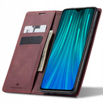 ZAPS Wallet Redmi Note 8 Pro wiśniowy