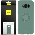 Spacecase Silicone Ring Galaxy S8 dark green