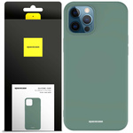 Spacecase Silicone Case iPhone 12 Pro Max dark green
