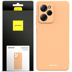 Spacecase Silicone Case Poco X5 Pro 5G orange