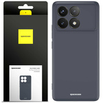 Spacecase Silicone Case Poco F6 Pro 5G black