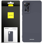 Spacecase Silicone Case Redmi Note 11 Pro 5G black