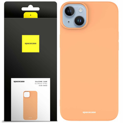 Spacecase Silicone Case iPhone 14 Plus orange
