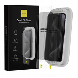 Spacecase QuickFit Privacy Glass iPhone 15 Pro