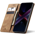 Spacecase Wallet Poco X7 Pro 5G light brown