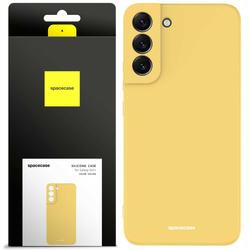 Spacecase Silicone Case Galaxy S22+ yellow