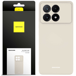 Spacecase Silicone Case Poco X6 Pro 5G bone