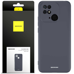 Spacecase Silicone Case Redmi 10C/Poco C40 black