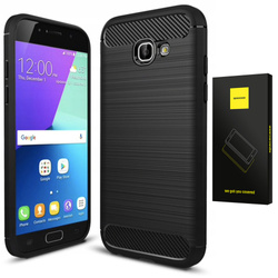 Spacecase Carbon Galaxy A5 2017 czarny