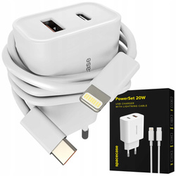 Spacecase PowerSet Charger 20W with Lightning PS20W-11