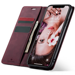 ZAPS Wallet iPhone Xr wiśniowy