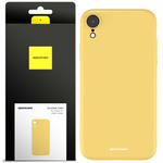 Spacecase Silicone Case iPhone Xr yellow