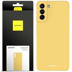 Spacecase Silicone Case Galaxy S21+ yellow