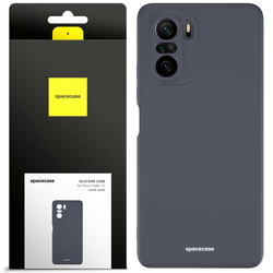 Spacecase Silicone Case Poco F3 / Mi 11i black