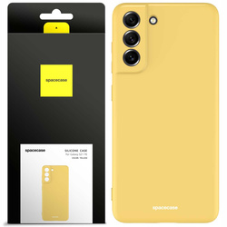 Spacecase Silicone Case Galaxy S21 FE yellow