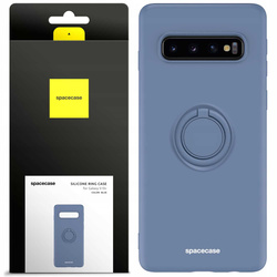 Spacecase Silicone Ring Galaxy S10+ blue