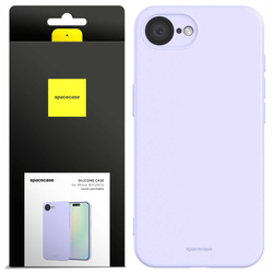 Spacecase Silicone Case 3.0 iPhone 16E light purple