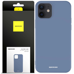 Spacecase Silicone Case iPhone 12/12 Pro blue