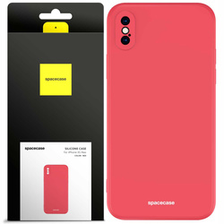 Spacecase Silicone Case iPhone XS Max red