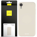 Spacecase Silicone Case iPhone Xr bone