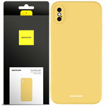 Spacecase Silicone Case iPhone XS Max yellow