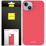 Spacecase Silicone Case iPhone 14 Plus red