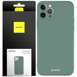 Spacecase Silicone Case iPhone 11 Pro Max dark green