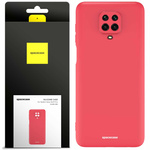 Spacecase Silicone Case Redmi Note 9S/9 Pro red