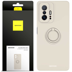 Spacecase Silicone Ring Xiaomi Mi 11T/11T Pro bone