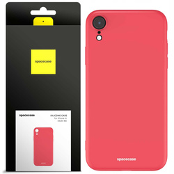 Spacecase Silicone Case iPhone Xr red