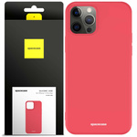 Spacecase Silicone Case iPhone 13 Pro Max red