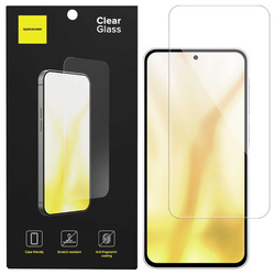 Spacecase Clear Glass 2.5D Galaxy A36