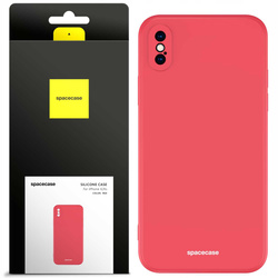 Spacecase Silicone Case iPhone X/Xs red
