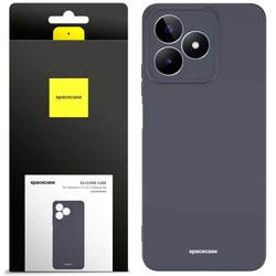 Spacecase Silicone Case Realme C51/C53/Note 50 black