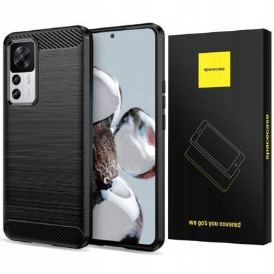 Spacecase Carbon Xiaomi 12T/12T Pro black