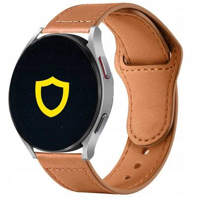 Spacecase Classy Leather Strap 20MM light brown