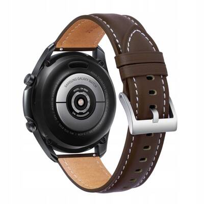 Spacecase Leather Strap 20 mm dark brown