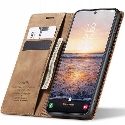 ZAPS Wallet Galaxy S23 kawowy