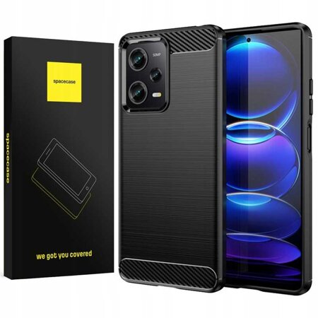 Spacecase Carbon Poco X5/Redmi Note 12 5G black