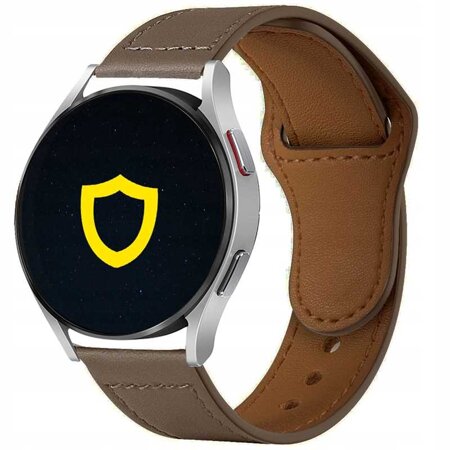 Spacecase Classy Leather Strap 22MM dark gray