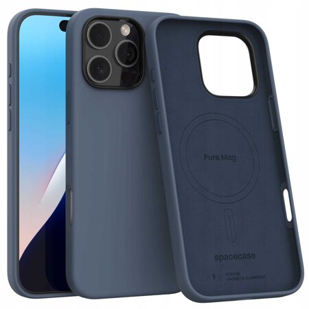 Spacecase Pure Mag iPhone 16 Pro Max dark blue