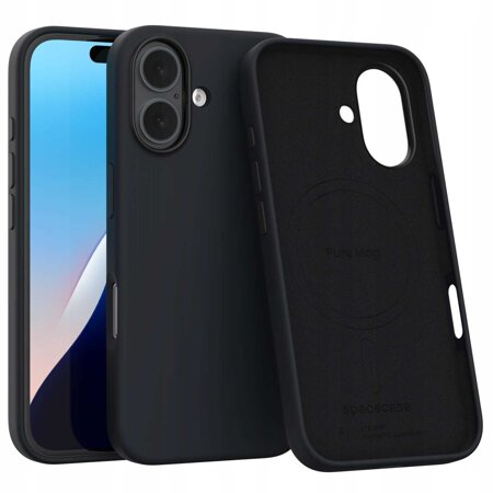 Spacecase Pure Mag iPhone 16 black