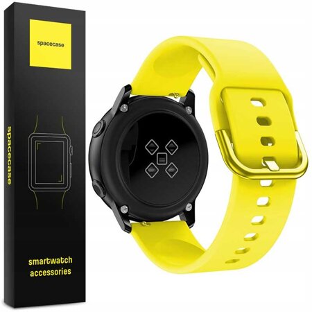 Spacecase Silicone Band 22mm yellow