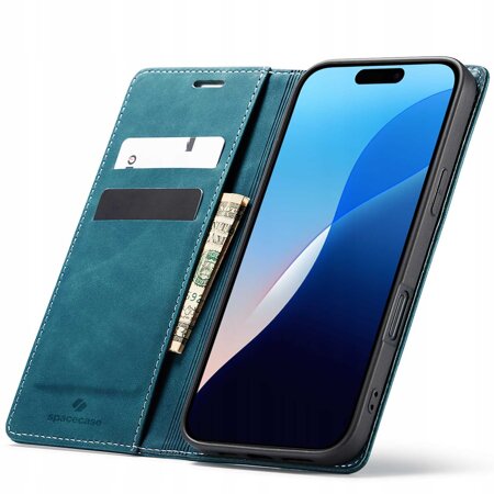 Wallet iPhone 16 Pro blue