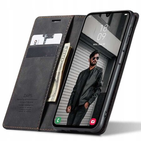 ZAPS Wallet Galaxy A24 czarny